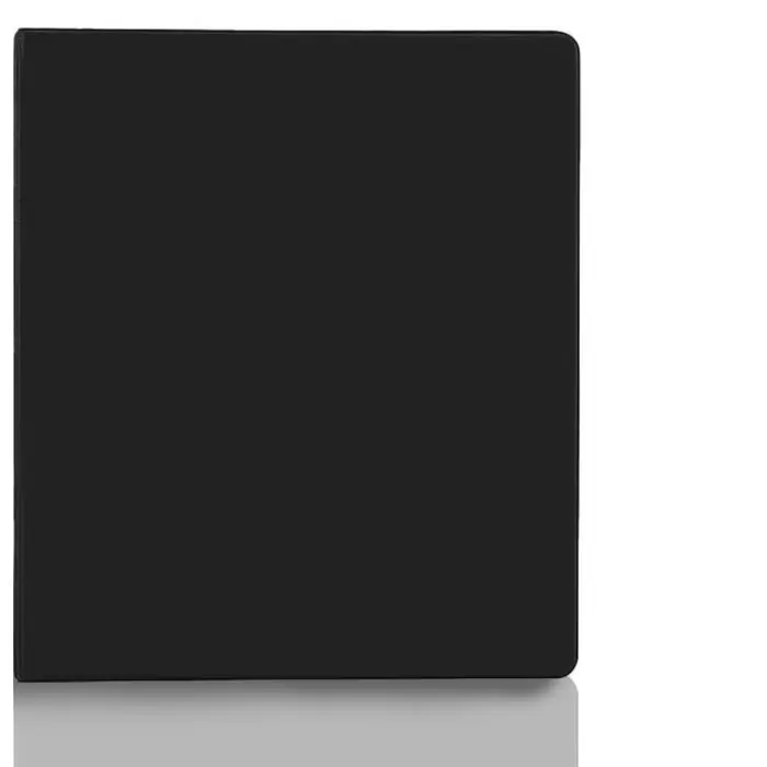 Buy Direct School Smart Durable Polypropylene D-Ring View Binder, 2 Inches, Black